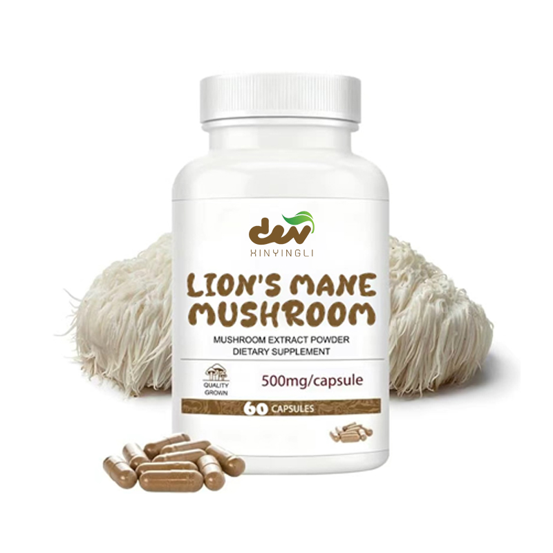 Lion Mane Mushroom - 사자갈기버섯 추출물 캡슐 - 원숭이머리버섯에는 베타-글루칸