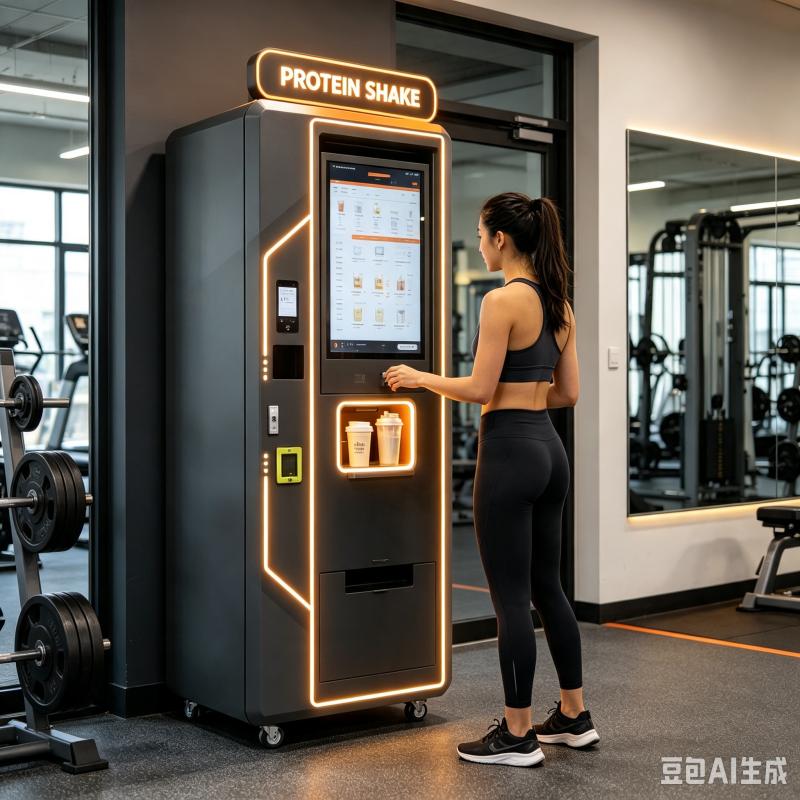 Nutrition Sports Fitness - 자동 단백질 쉐이크 자판기 맞춤형 지능형