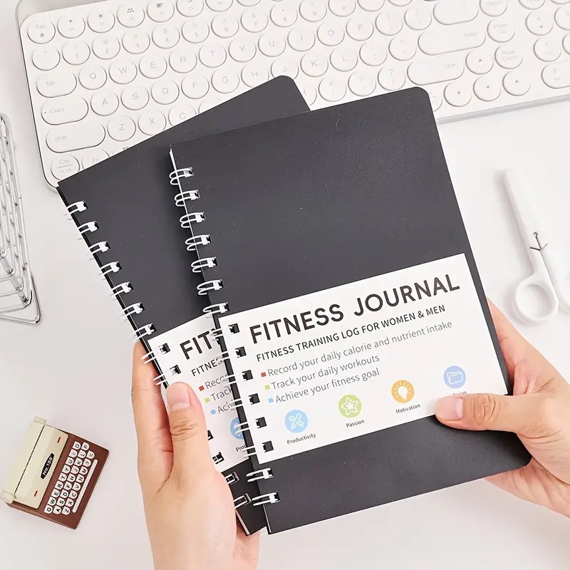 Fitness Nutrition Journal - 피트니스 저널 노트북 일일 운동 및