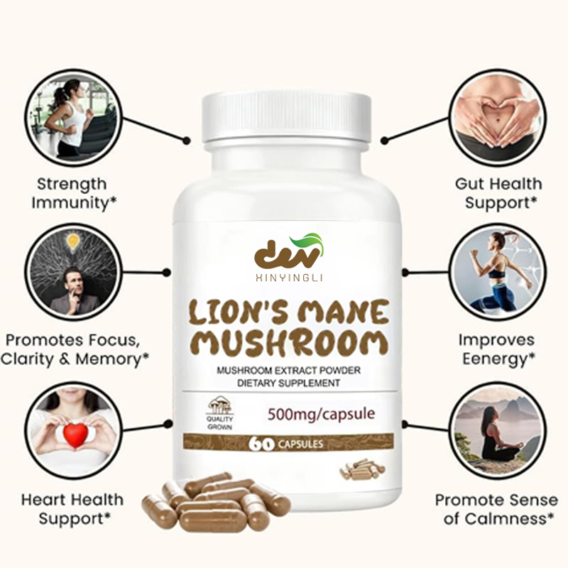 사자갈기버섯 추출물 캡슐 - 원숭이머리버섯에는 베타-글 - Lion Mane Mushroom 리뷰 및 가격