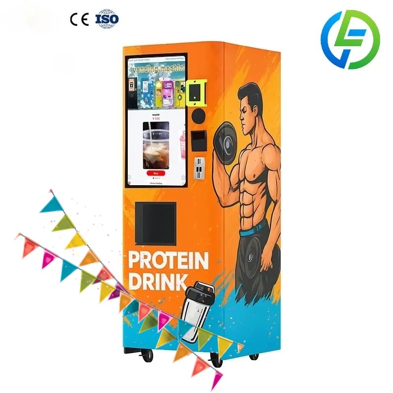 맞춤형 자동 단백질 쉐이크 자판기 스마트 터치스크린 셀 - Fitness With Nutrition 리뷰 및 가격