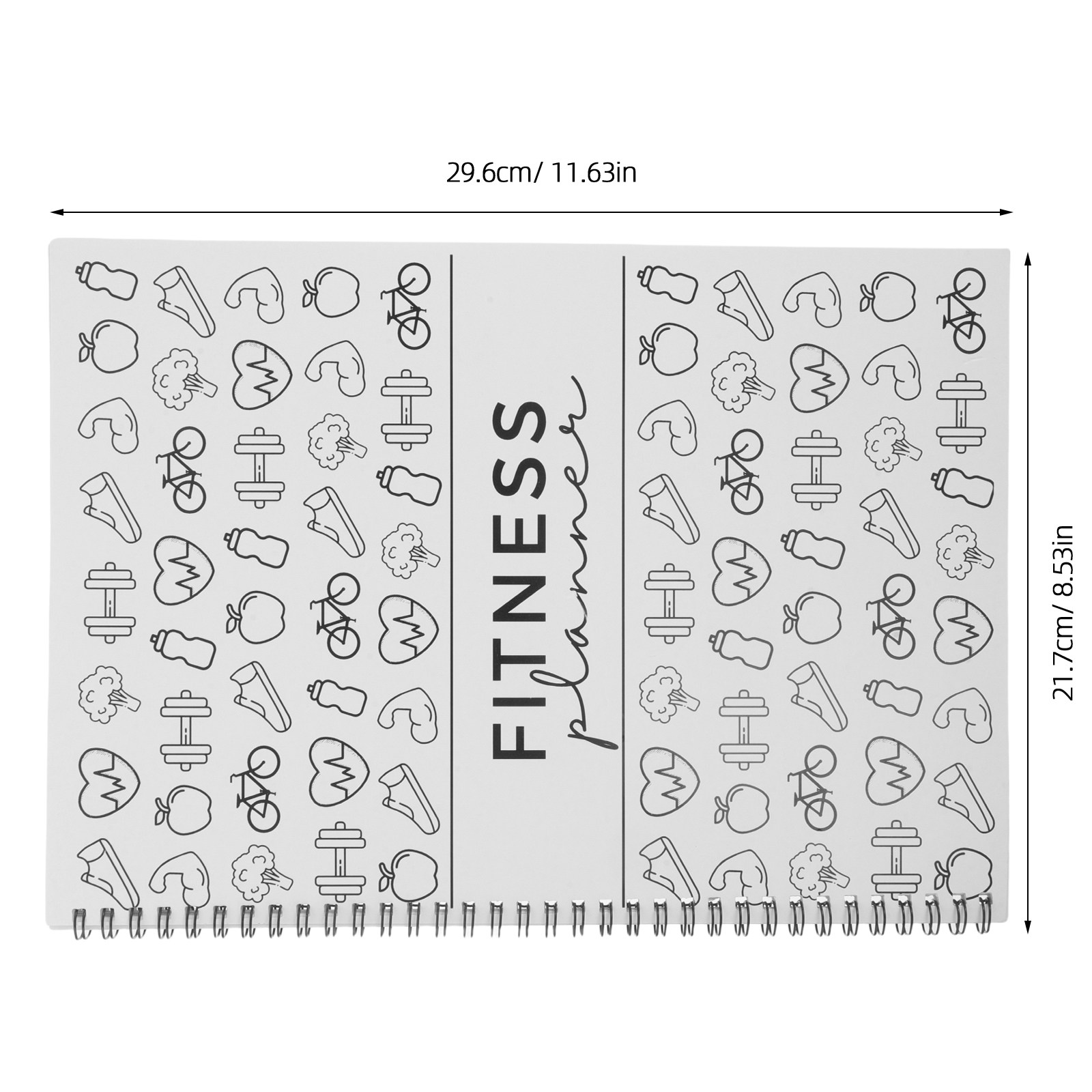 피트니스 플래너 피트니스 운동 일지 11.7x8.5 운 - Fitness Nutrition Journal 리뷰 및 가격