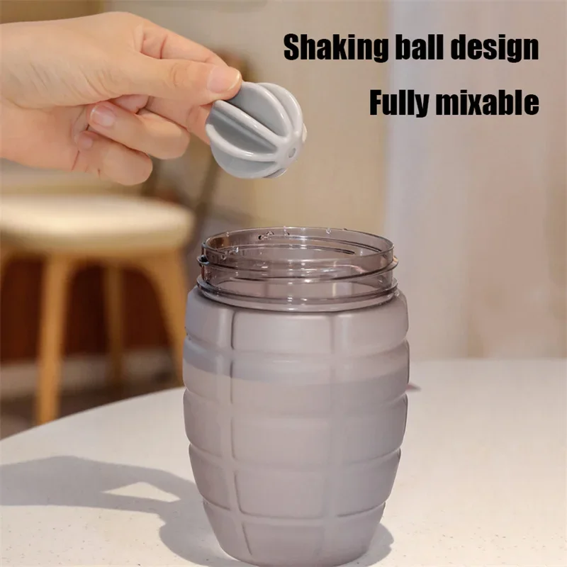 2025 신형 600ml 피트니스 스포츠 물병 패션 심 - Fitness Nutrition Milk Shake 리뷰 및 가격